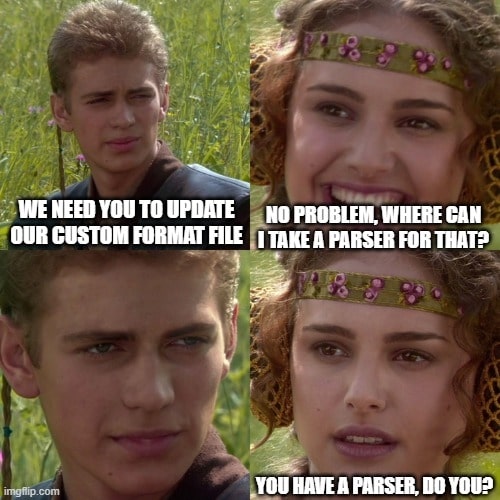 Star Wars Anakin and Padme meme